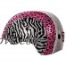 Raskullz Glam Gear Kids Bike Helmet Sequins Zebra Pink Leopard Print Cycling  One Size - B07CX5SKWY